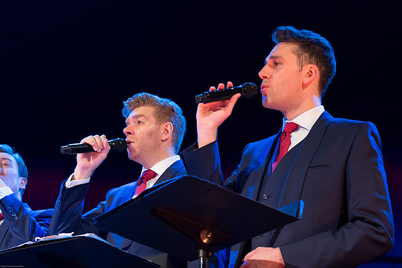 BYU-Idaho Choirs and Orchestra perform at A BYU-Idaho Christmas Concert featuring The King Singers.