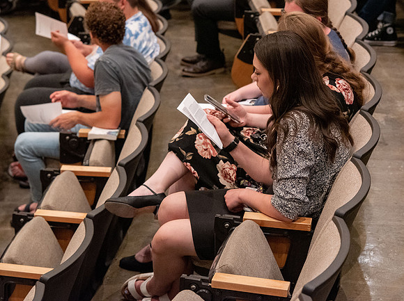Students of Sue Neimoyer and R. Michael Wahlquist performed at the Snow Recital Hall.