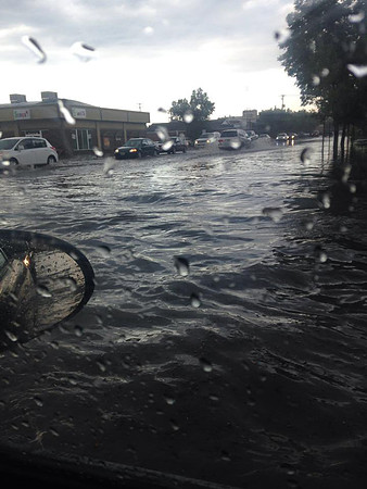July 15, 2014 Over an inch of rain in less than an hour created a flash flood through Rexburg streets, through a few BYU-Idaho buildings and also flooded several students basement apartments. The even