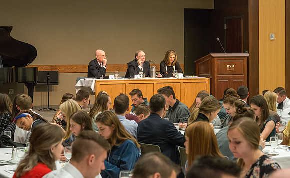 BYU-Idaho Devotional Luncheon with Elder Vern P. Stanfill, General Authority, Seventy.