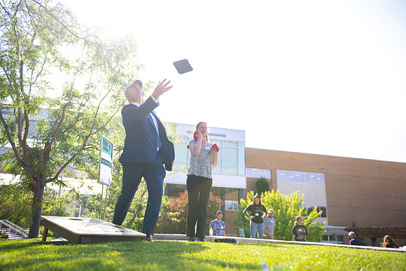 Marketing Department annual Corn Hole BBQ - June 2025