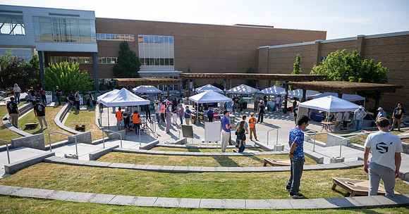 Marketing Department annual Corn Hole BBQ - June 2025