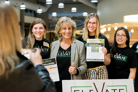 This Social Change Team Competition event is sponsored by the Interdisciplinary Studies council. ELEVATE is a campus wide competition where teams of 5 students (from 3 different colleges) will create