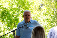 Former Rick's College Football players enjoy a picnic lunch with their families and connect with former teammates and coaches.