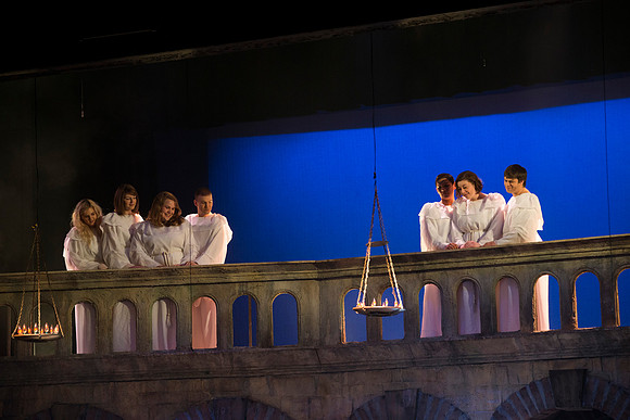 The Savior of the World is a musical production based on scriptural accounts about the birth and ressurection of the Savior. It is a joint production put on by the Department of Theater and Dance and