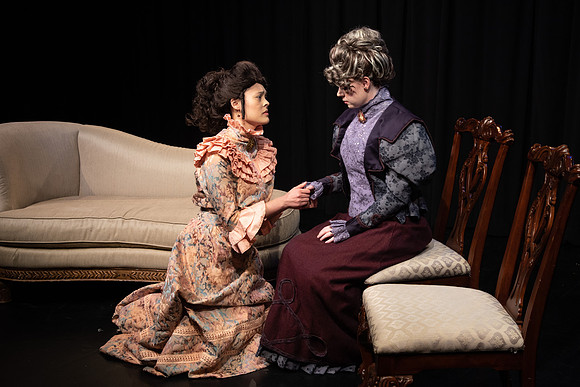 Promo pictures for the Theatre Department production, "Cherry Orchard". Winter 2020.