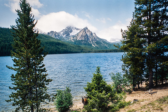 Stanely Lake and Sawtooth Mountains ID