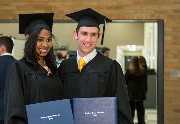 Graduates: College of Language and Letters Convocation in the Manwaring Center Ballroom.