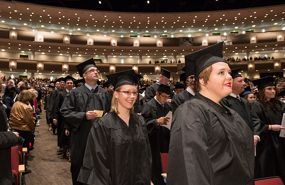 BYU-Idaho December 2013 graduation.