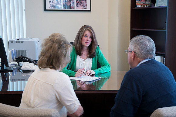Beehive Credit Union marketing photos with Brent & Gaylynn Bean.