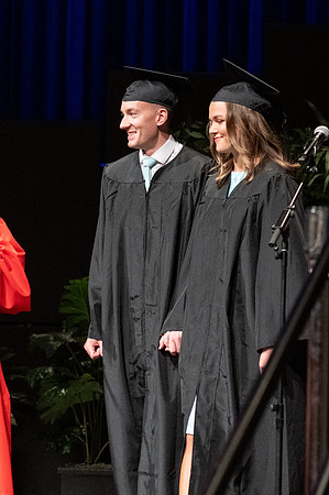 Graduates during convocation for the College of Agriculture and Life Sciences.
