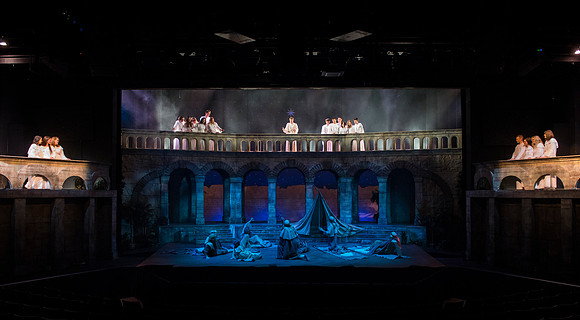The Savior of the World is a musical production based on scriptural accounts about the birth and ressurection of the Savior. It is a joint production put on by the Department of Theater and Dance and