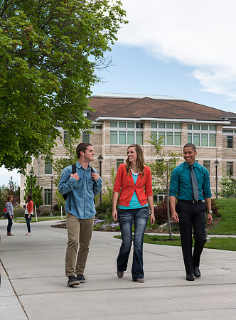 Students at BYU-Idaho.