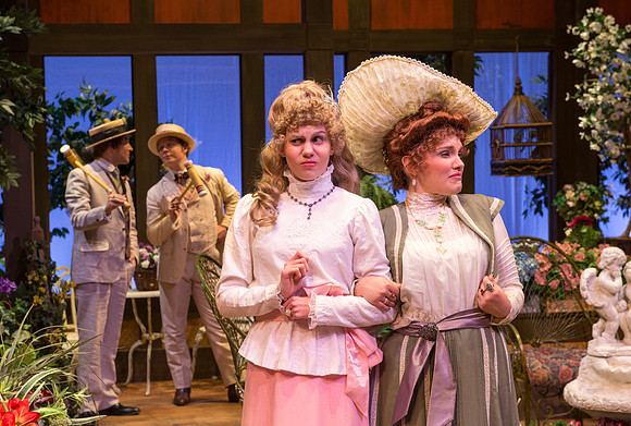 Drama production in the Black Box Theatre directed by Hyrum Conrad.