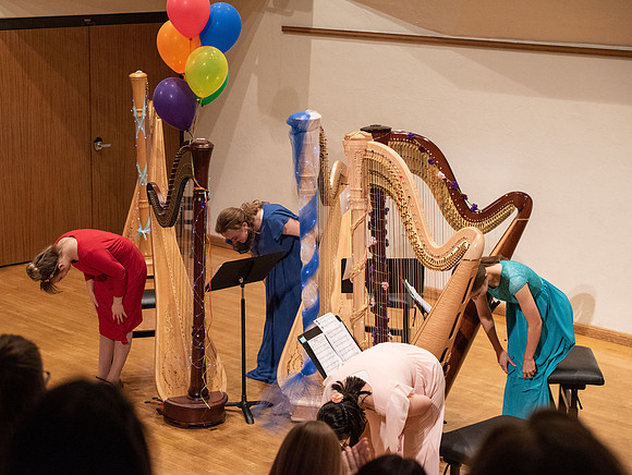 Harp Solo and Ensemble - June 2022