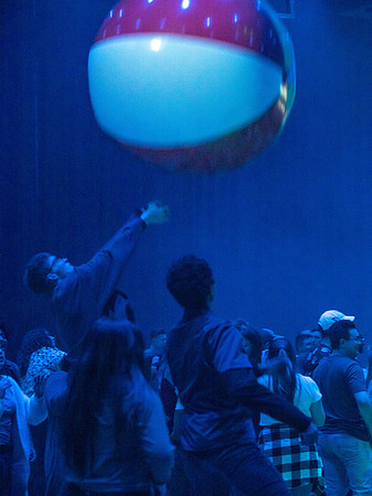 Students gather for First Friday - Apr 2022
