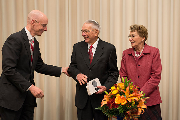 Don and Marsha Heinz were recognized with the Distinguished Emeritus Service Award. November 9, 2013 Emeritus Breakfast