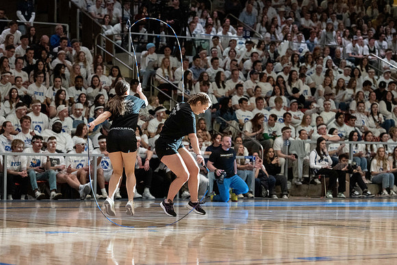 BYUI vs BYU Basketball Game - Feb 2025