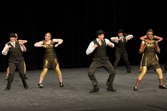 Dance performance in Green River Wyoming.