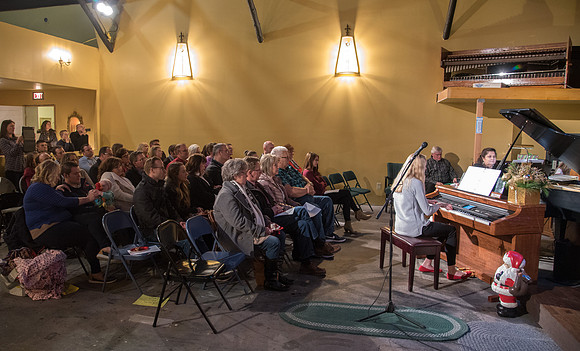 University Relations Christmas Party at Jim Clark's Magical Music Barn.