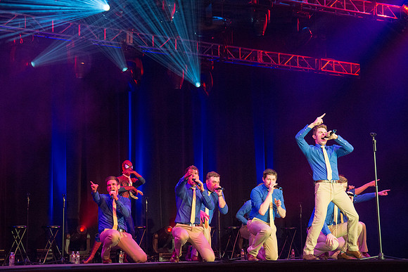 Brigham Young University's Vocal Point comes to Rexburg in a Brigham Young University-Idaho Center Stage Performance.