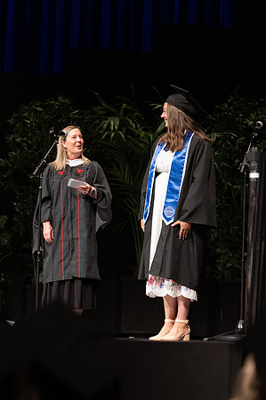 Graduates during convocation for the College of Education & Human Development