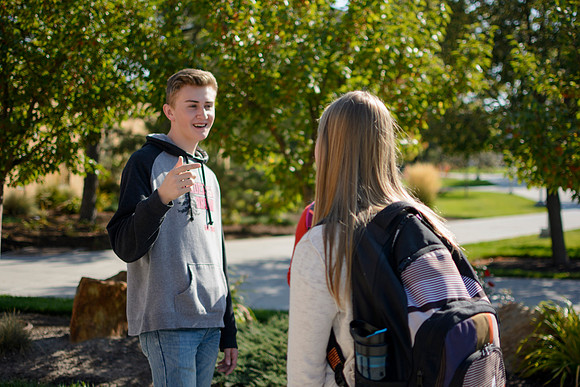 First day of school, Fall Semester, September 2014