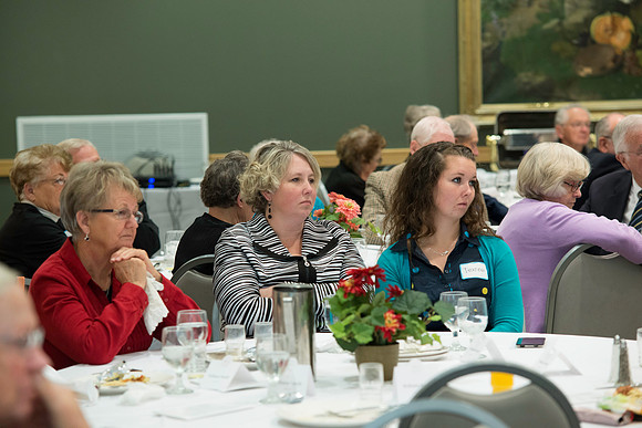 Nov, 9 2014, Ed and Arlene Williams were honored at Emeritus Breakfast.