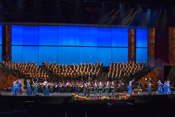 BYU-Idaho Choirs and Orchestra perform at A BYU-Idaho Christmas Concert featuring The King Singers.