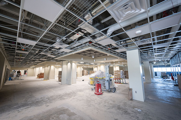 David O. McKay Library Construction - June 2025