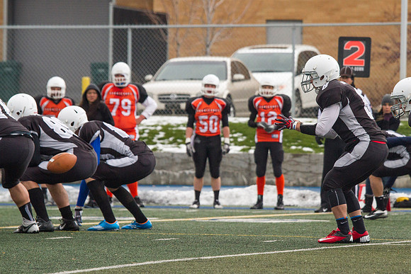 It was a constant battle on the turf for the championship title as the Knights took on the Hurricanes. The Knights were able to hold the Hurricanes as they played in overtime, with the final score bei
