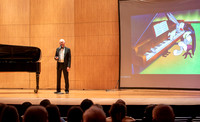 Center Stage Piano concert by Del Parkinson in the Barrus Concert Hall.