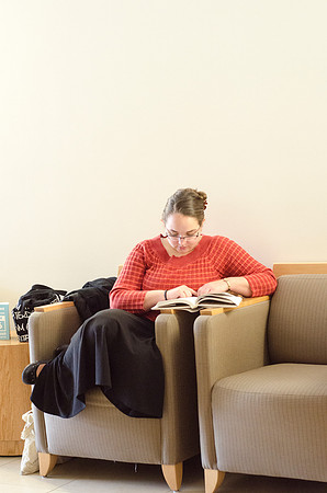 Students begin a new semster in Winter 2014.