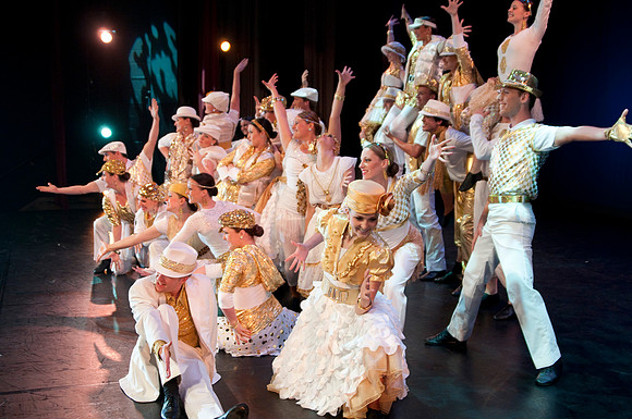 Students perform in dress rehearsal of Extravadance dance performance- Jul 2010