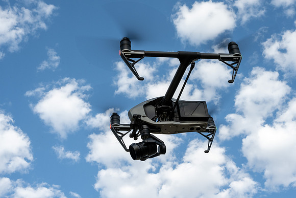 Drone shot for Welcome video.