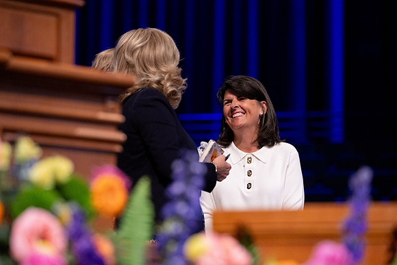 Elder and sister Bangerter speak at Devotional at BYU-Idaho