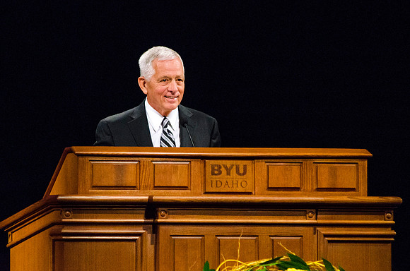 BYU-Idaho devotional speaker Garth V. Hall.