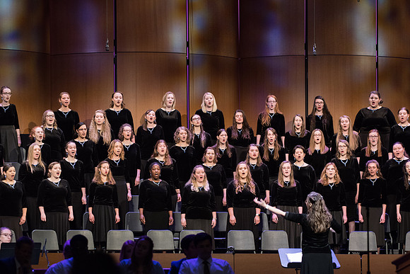 BYU-Idaho Devotional. Spring Semester. Female Student Choir.