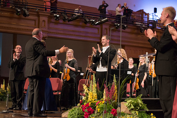 The BYU-Idaho Music department presents "How Beautiful Upon the Mountains", sacred music composed by Daniel Gawthrop, performed in SLC.