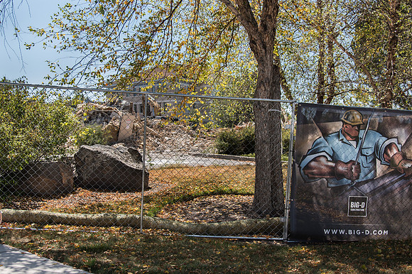 BYU-Idaho Kirkham building demolition. Summer Term