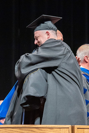 Graduates during convocation of the College of Physical Sciences and Engineering.