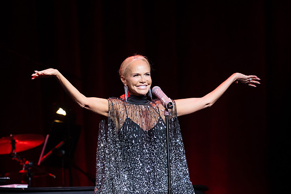 Kristin Chenoweth preforms Center Stage at the BYUI auditorium.