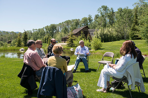 Retreat for College Deans and Department Chairs at the Sky Mountain Lodge.
