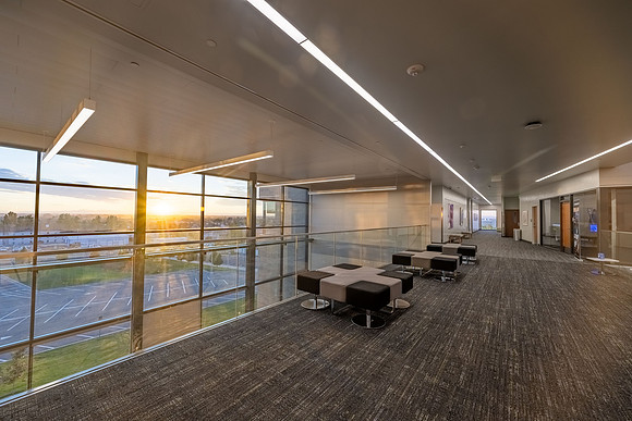 Science & Technology Center interior and exterior.