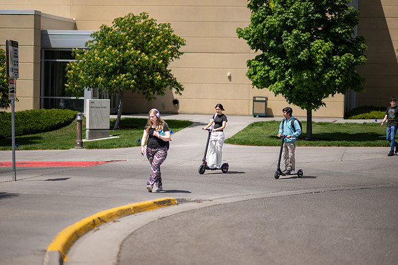 Students on Campus - May 2025