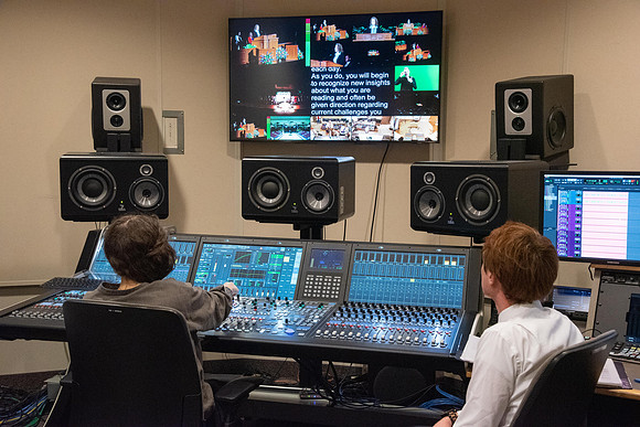 Behind the scenes of Devotional.