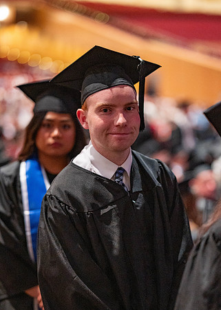 Graduates during convocation for the College of Agriculture and Life Sciences.