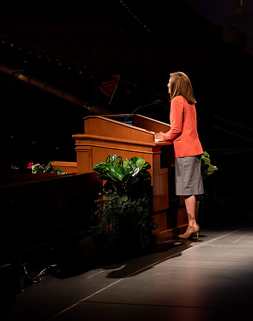 President Henry J. Eyring and Sister Kelly C. Eyring give the first devotional address of the Spring 2021 semester.