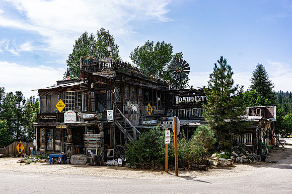 Various landscapes in central Idaho along a well known bikepacking route.