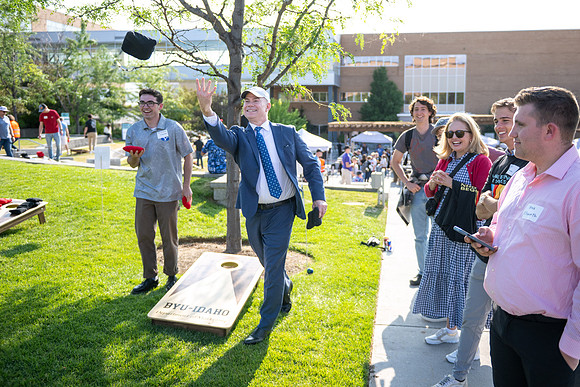 Marketing Department annual Corn Hole BBQ - June 2025